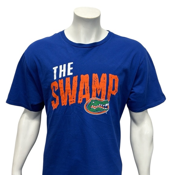 University of Florida Gators UF "The Swamp" Blue Orange Graphic T-Shirt XL - Picture 7 of 10
